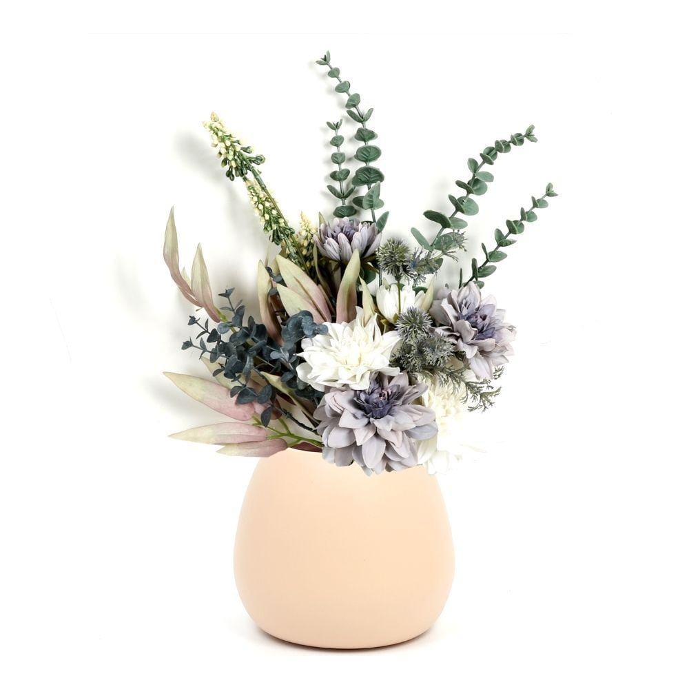 Margo - Jardinière en bambou pêche