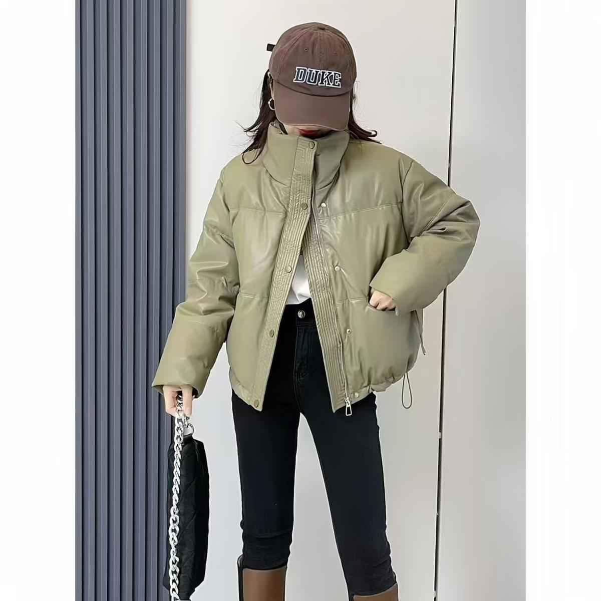 Women's Warm Wash-Free Loose-Fit Padded Cotton Coat
