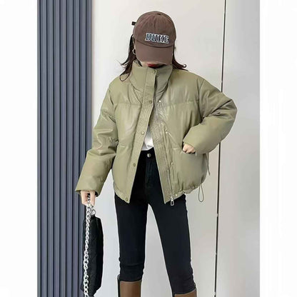 Women's Warm Wash-Free Loose-Fit Padded Cotton Coat