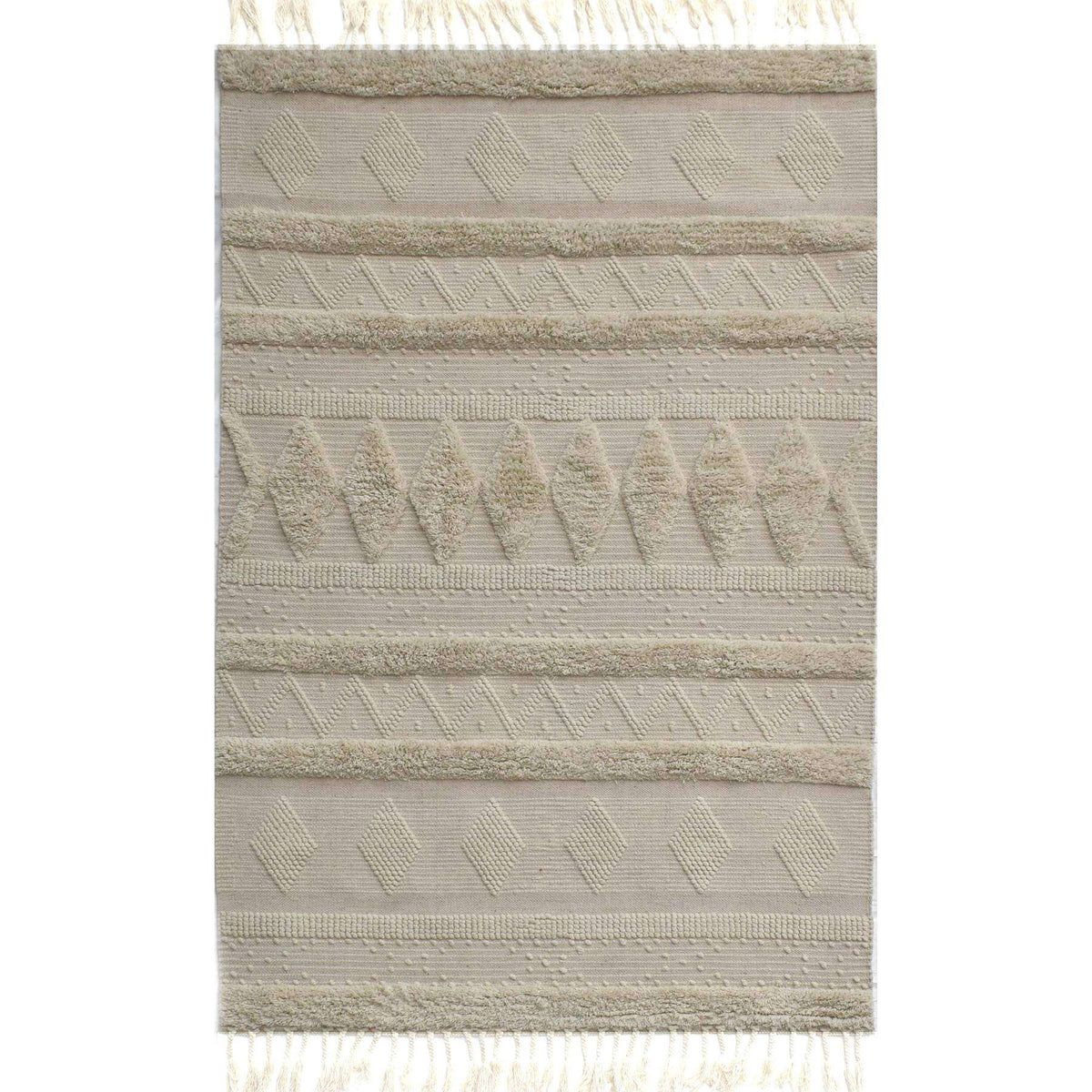 Sienna Woven Wool 6X9 Rug