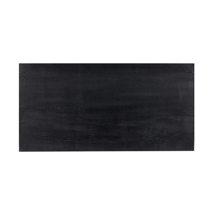 Block Table - Burnt Black