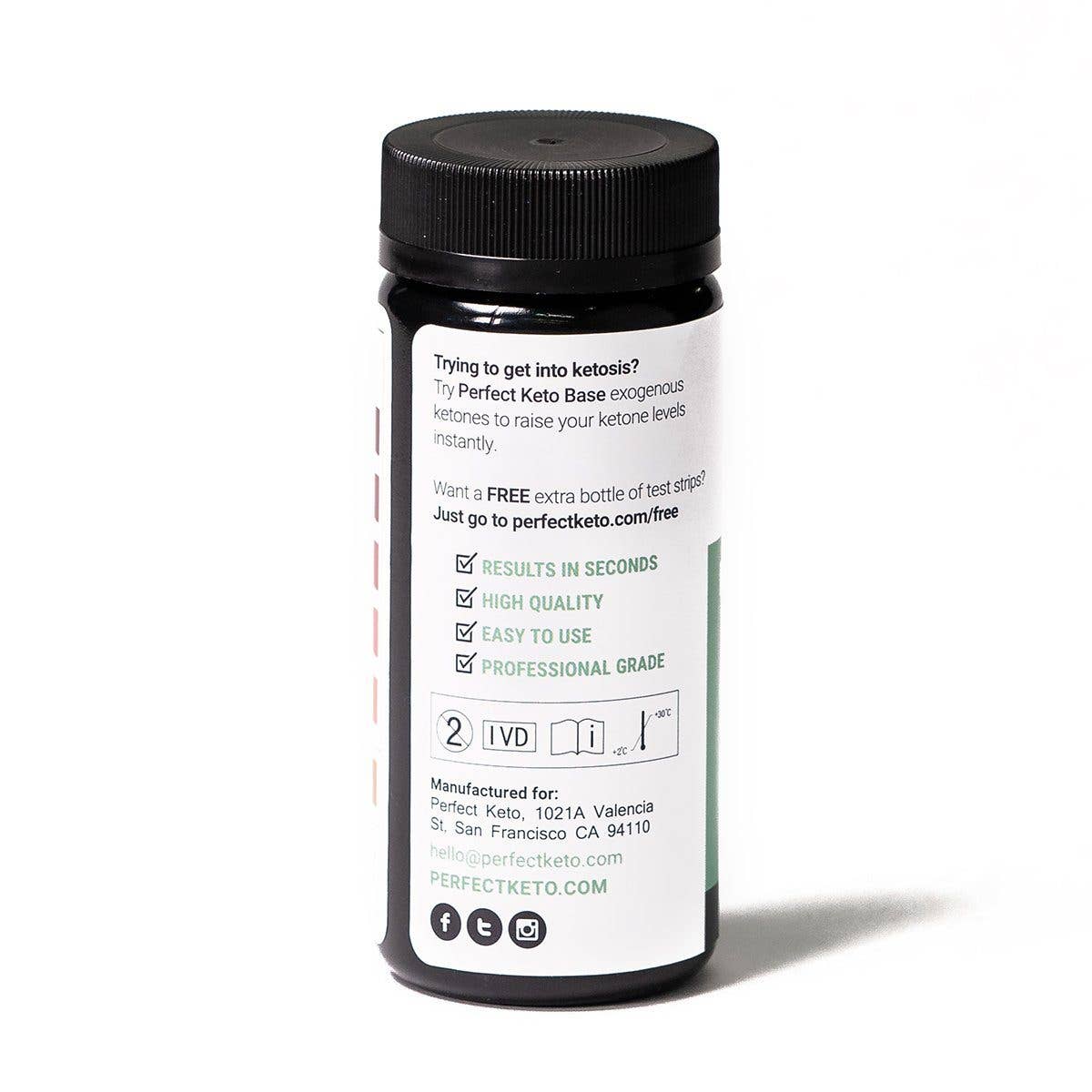 Perfect Keto Ketone Test Strips
