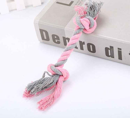 Cotton Rope Dog Toy - Durable Knot Chew & Tug Toy for Dogs