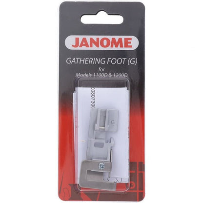 Pied fronceur pour surjeteuse Janome/Elna