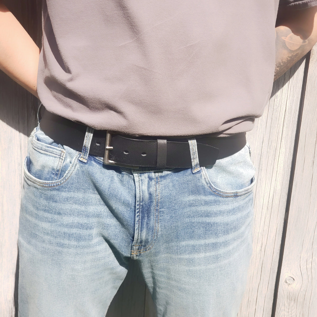 The Long Haul Belt - Classic Cognac 100% Real Leather Belt