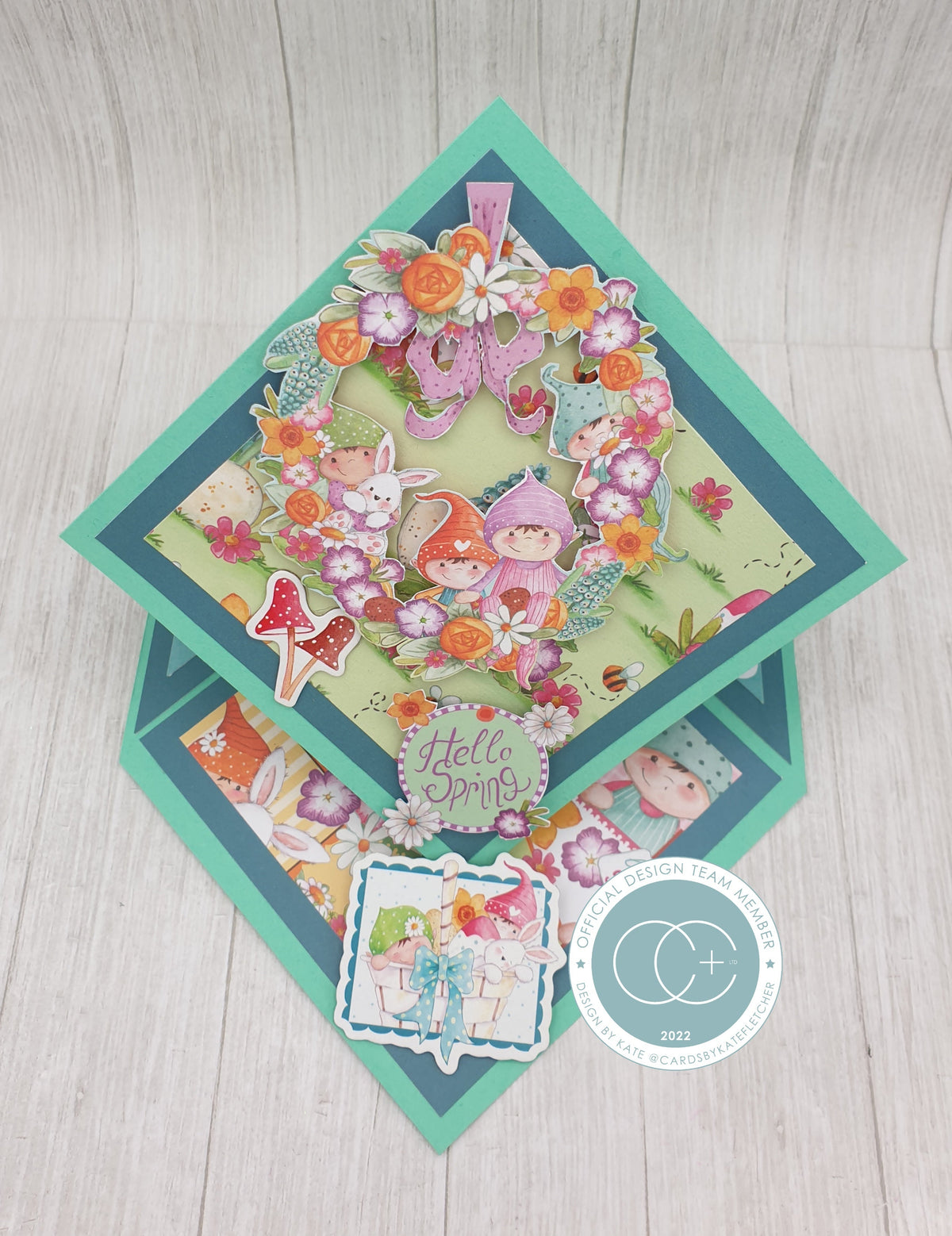 Craft Consortium Que le printemps commence - Bloc de papier 6x6