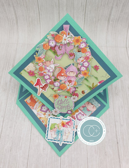Craft Consortium Que le printemps commence - Bloc de papier 6x6