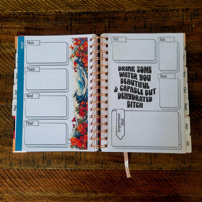 My Fucking Planner Undated Sweary Planner | Day Planner