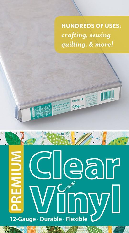 Rouleau de vinyle transparent de première qualité de calibre 12 – Durable – Flexible