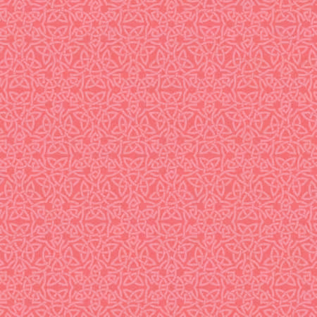 Celeste - Camelot Fabrics - Celtic Knots - Coral