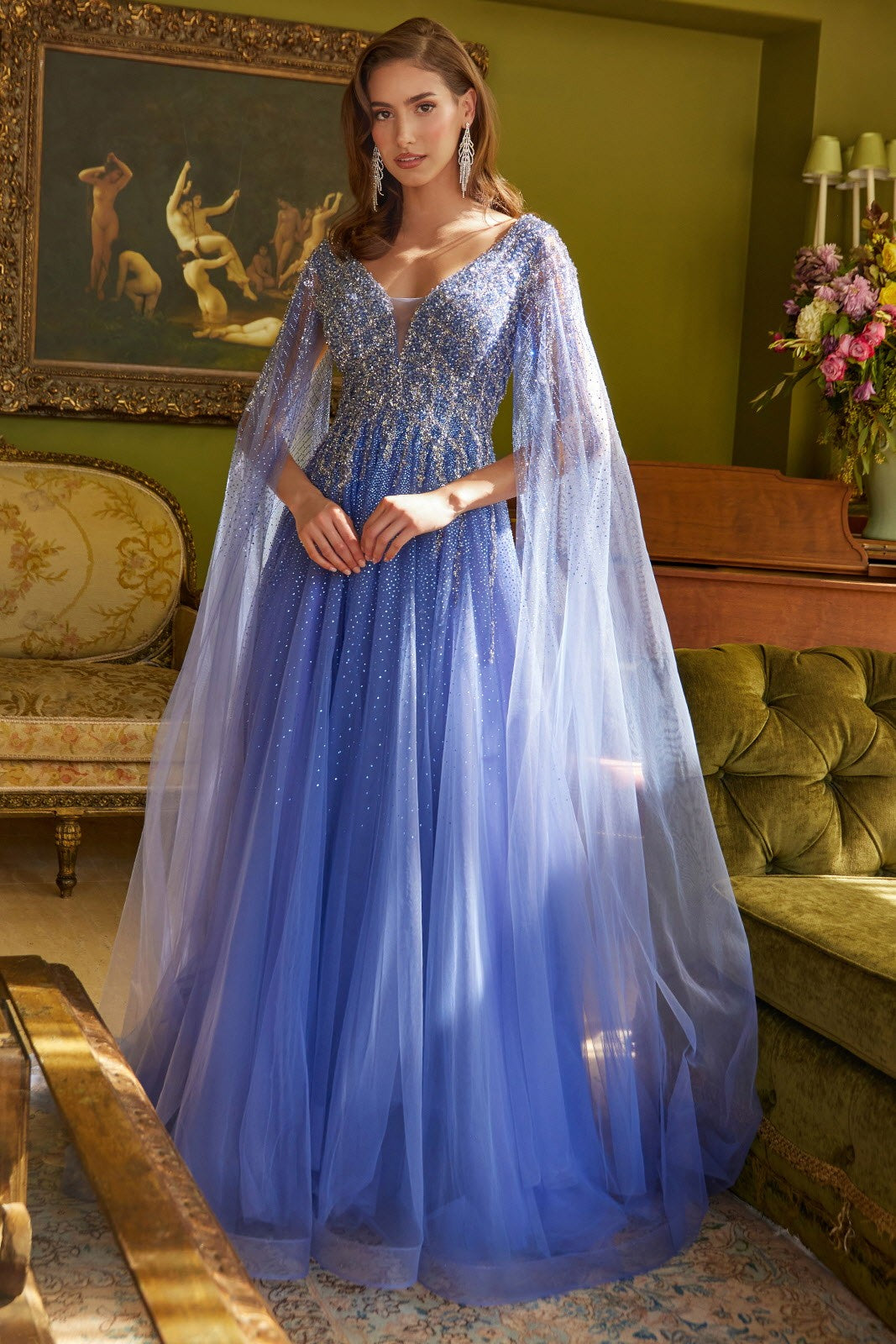 princess long sleeve dress