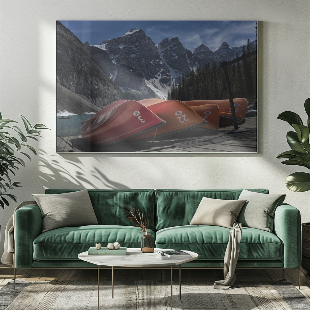 Wall art Four peaks