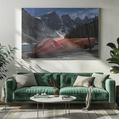 Wall art Four peaks