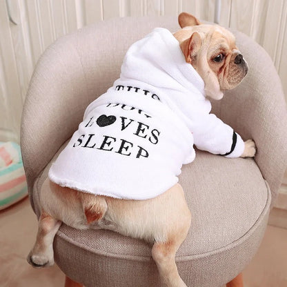 Robe "Ce chien adore dormir"