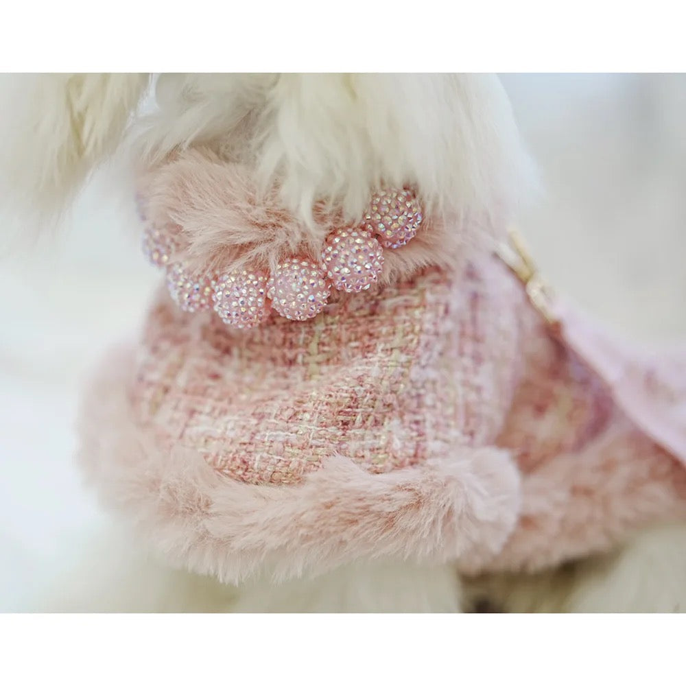 Missy Baby Tweed Dog Set | Classic Coordinated Dog Outfit
