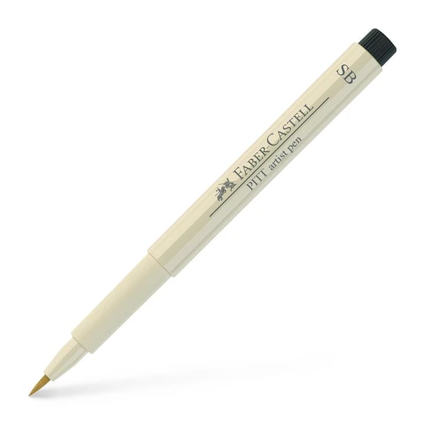 Faber-Castell - Pitt Artist Pen - Pointe pinceau souple - Marqueur individuel