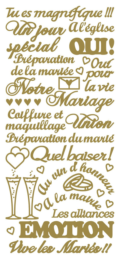 Peel Off Stickers - Tu es Magnifique