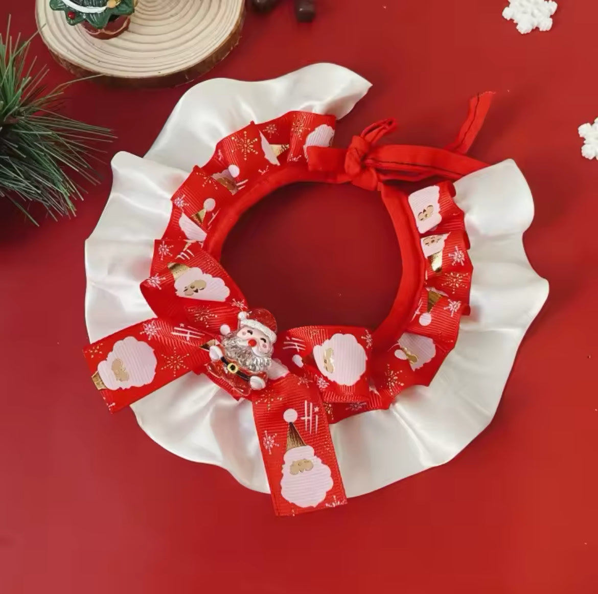 Bandana de Noël pour chien Carol – Accessoire festif des fêtes pour chiens