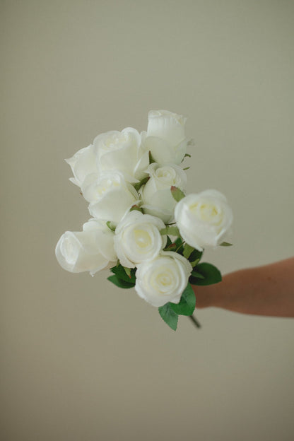 Bouquet de roses fraîches