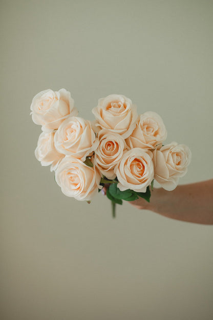 Bouquet de roses fraîches