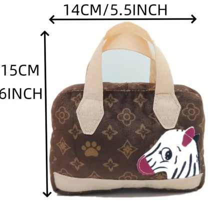 Sac à main pour chien Chewy Pawtton | Jouet en peluche pour chien