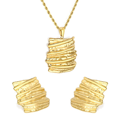 Parure de bijoux Éclat d'écorce