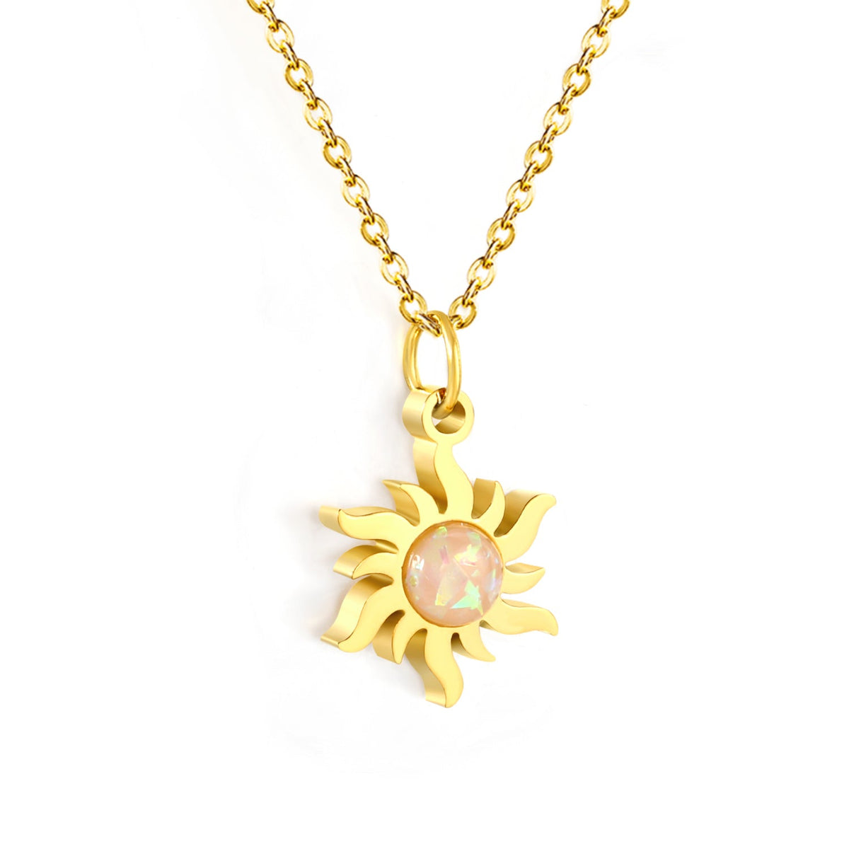 Radiant Sunstone Necklace