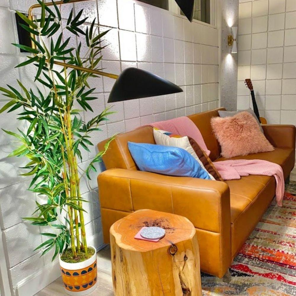 Plante en pot Osos artificielle en bambou (plusieurs tailles)