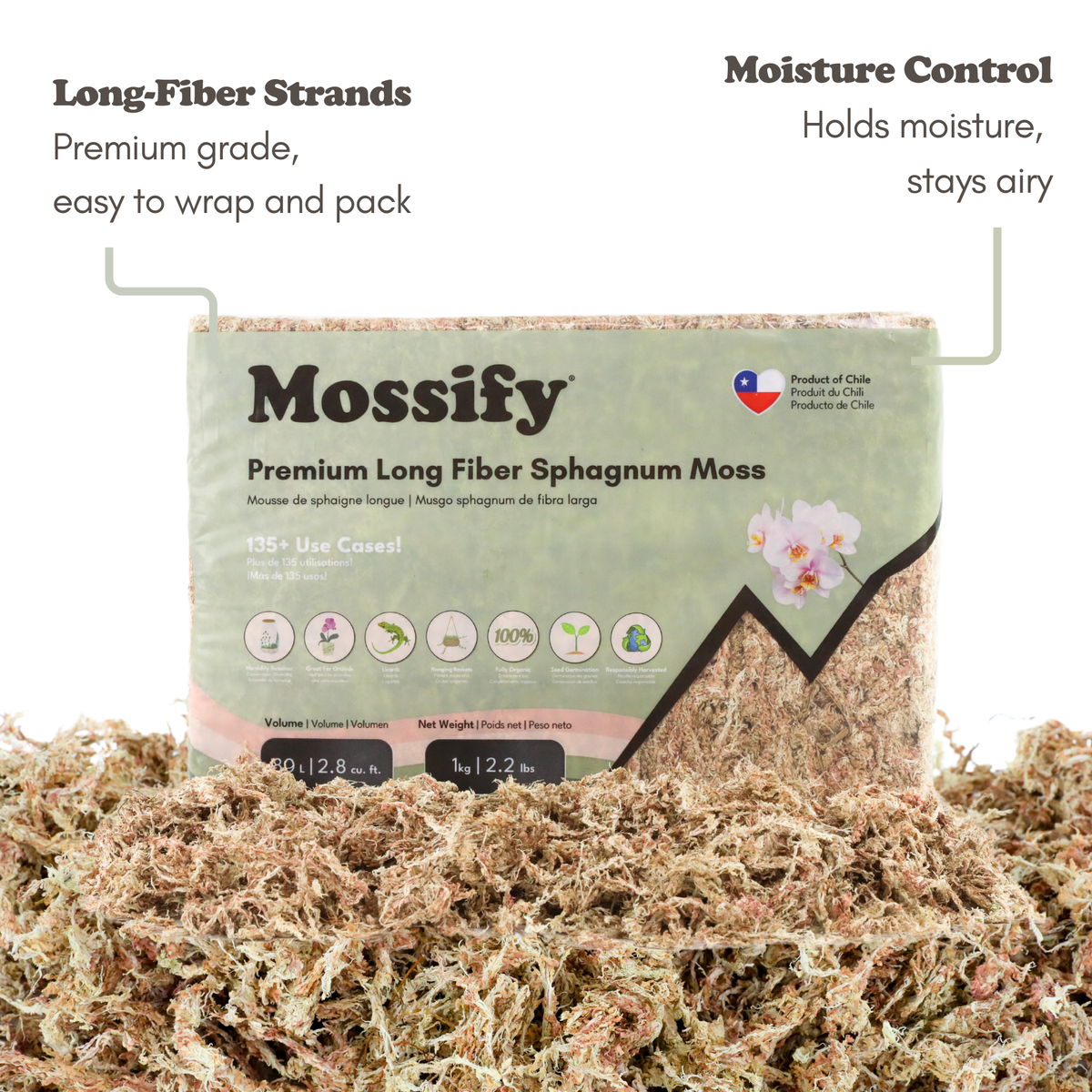 Premium Sphagnum Moss