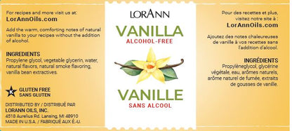 Alcohol-Free, Natural, Vanilla - 4 oz. - 16 oz. - 1 Gallon - 5 Gallons - Ships Free Within Canada on Orders Above CAD $199