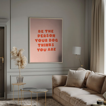 Wall art Typography for Dog Lovers