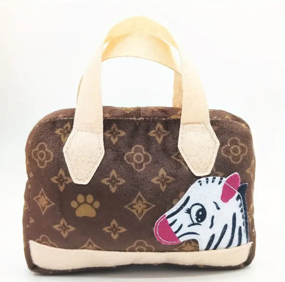 Sac à main pour chien Chewy Pawtton | Jouet en peluche pour chien