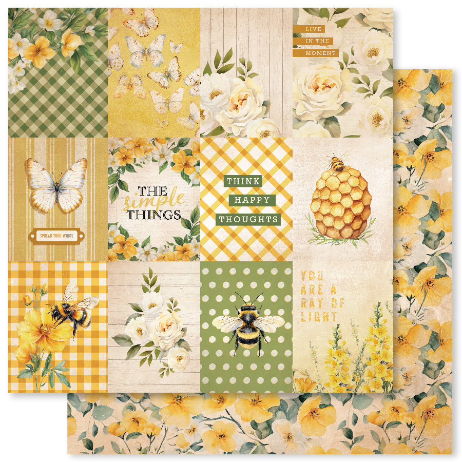 Bees & Butterflies 6x6 Paper Collection 33558