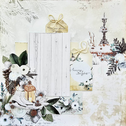 Collection de papiers Noël féerique 30x30
