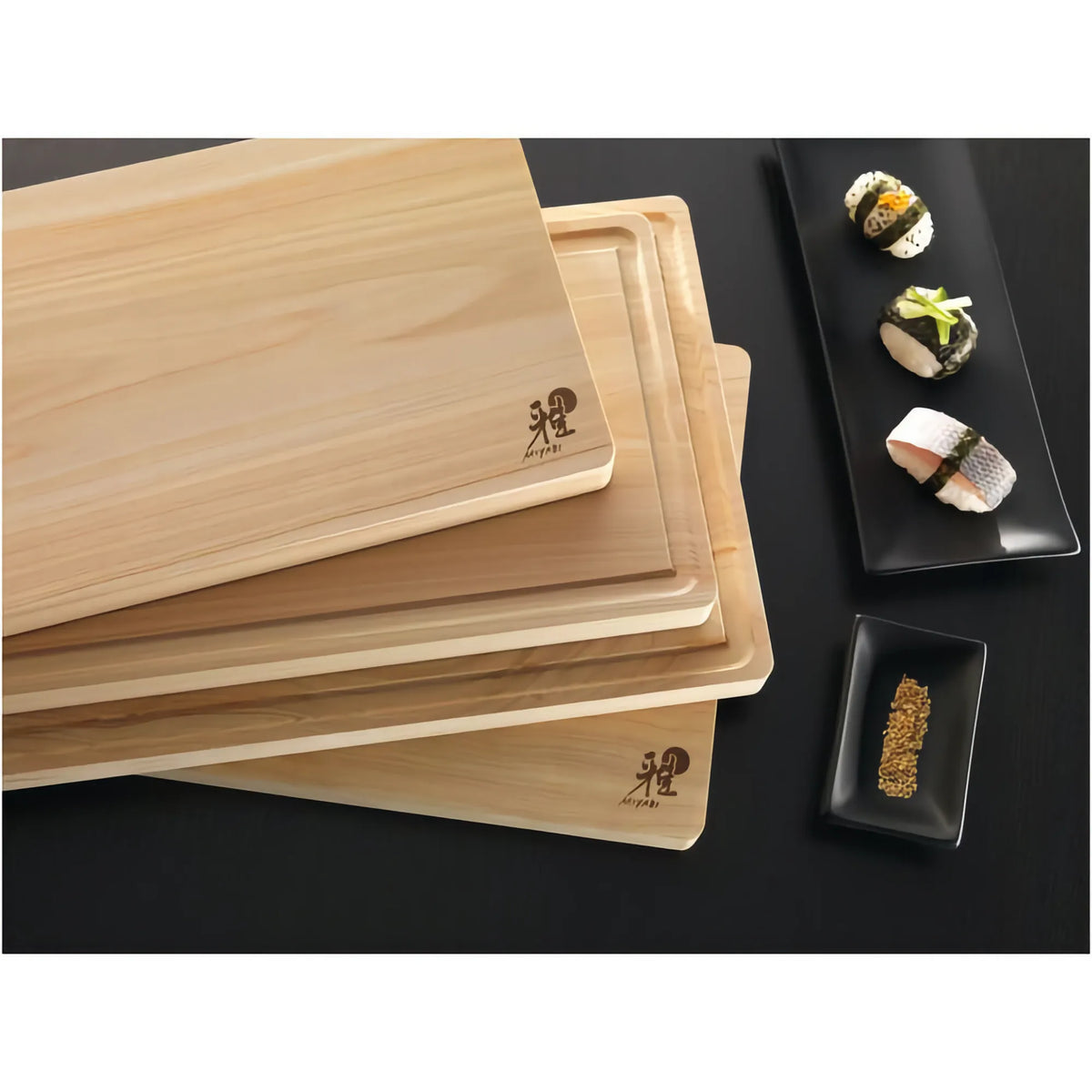 Miyabi Hinoki Cutting Board 35 x 20cm – Japanese Cypress