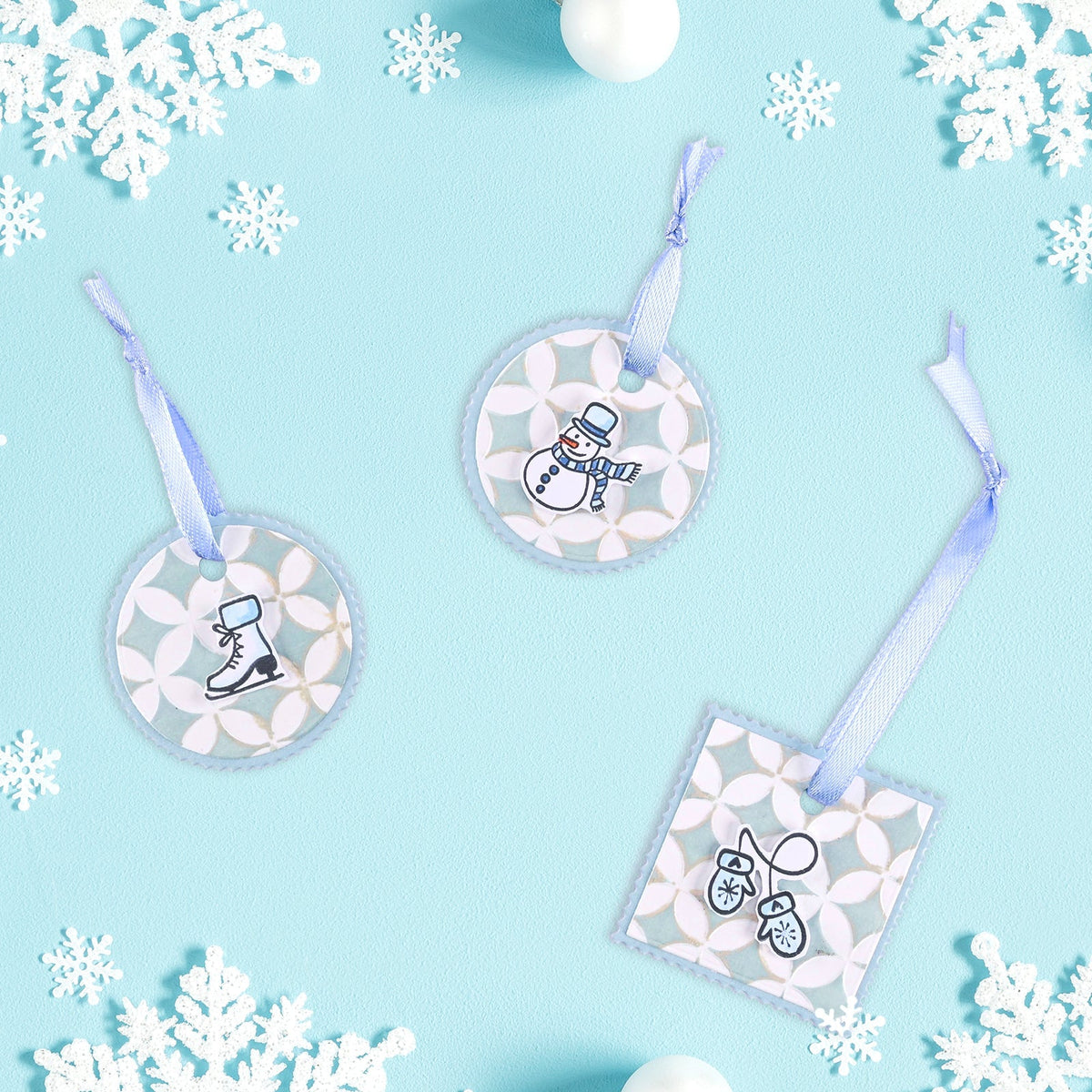 Vaessen Creative • Tampons transparents Noël Falala