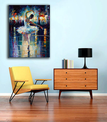 Wall Art Ballet Dancer -Fine Art Canvas Print