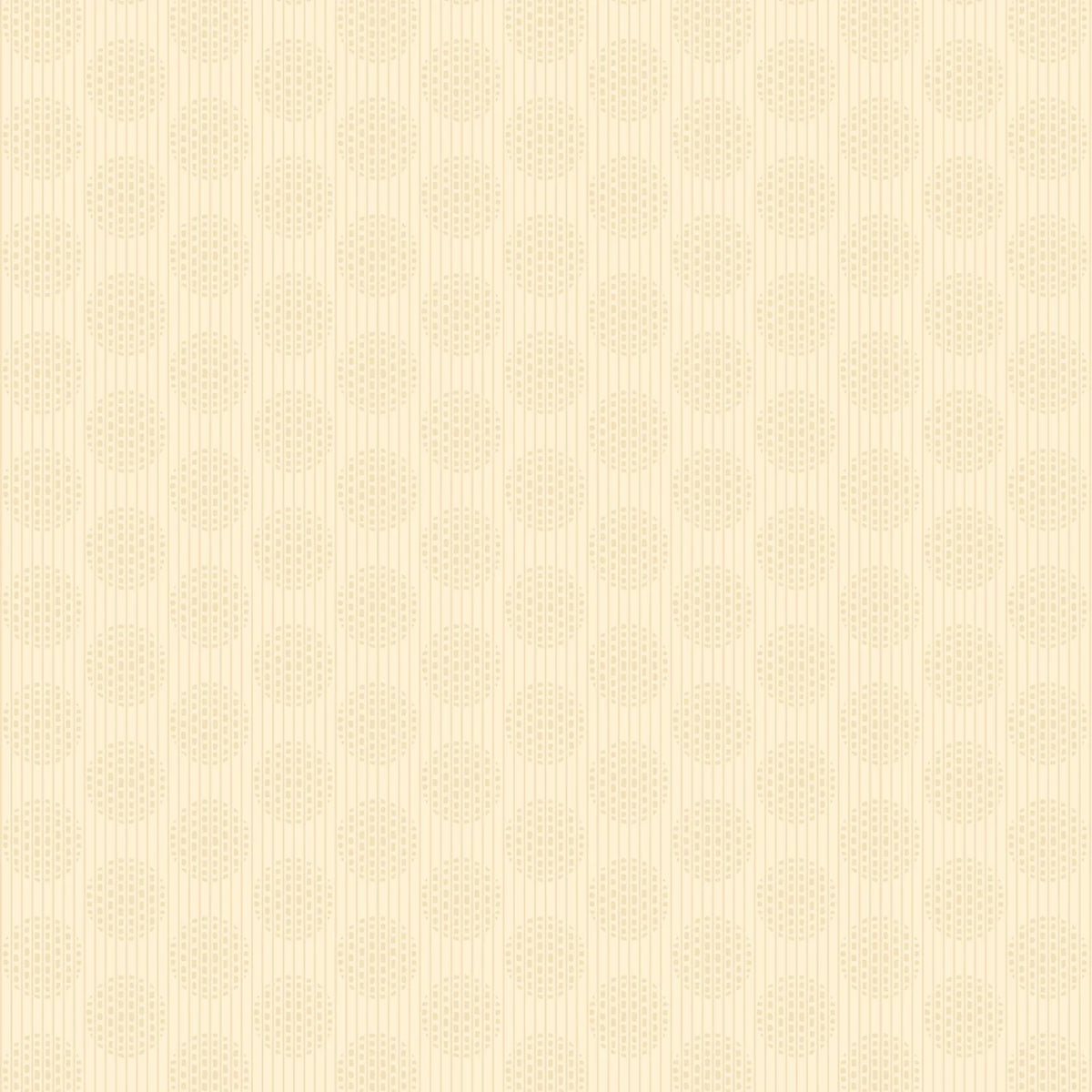 Wilmington Prints' Essential Basics - Caramel Macchiato Circles & Stripes