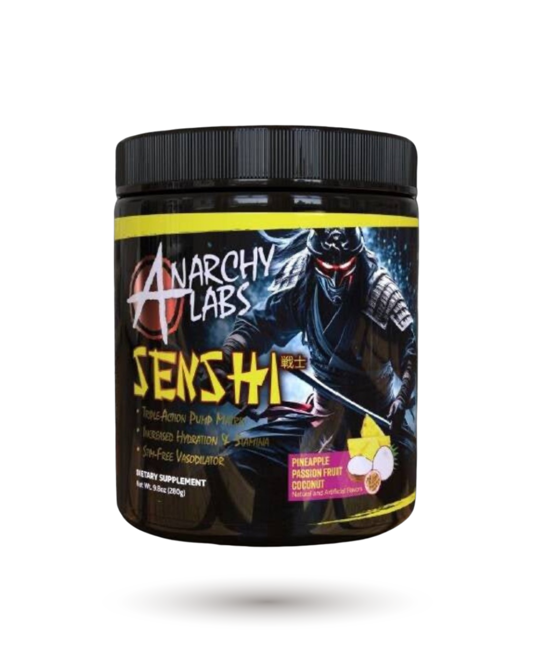 Anarchy Labs SENSHI Pré-Entraînement sans stimulant pour la congestion musculaire