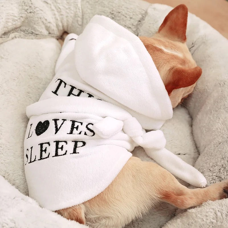 Robe "Ce chien adore dormir"