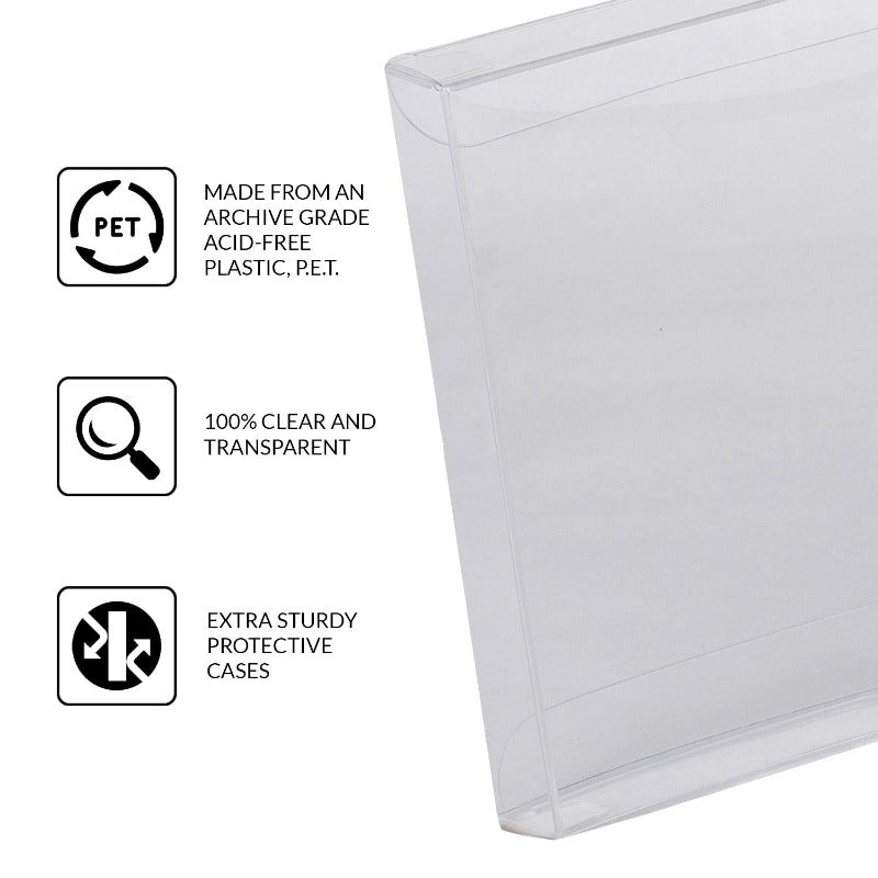 Nintendo 3DS (NTSC) - EVORETRO PET Protectors - Pack of 25