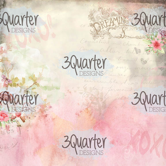 3Quarter Designs - Bloc de Papiers 20x20 cm - Always Yours