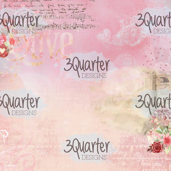 3Quarter Designs - Bloc de Papiers 20x20 cm - Always Yours