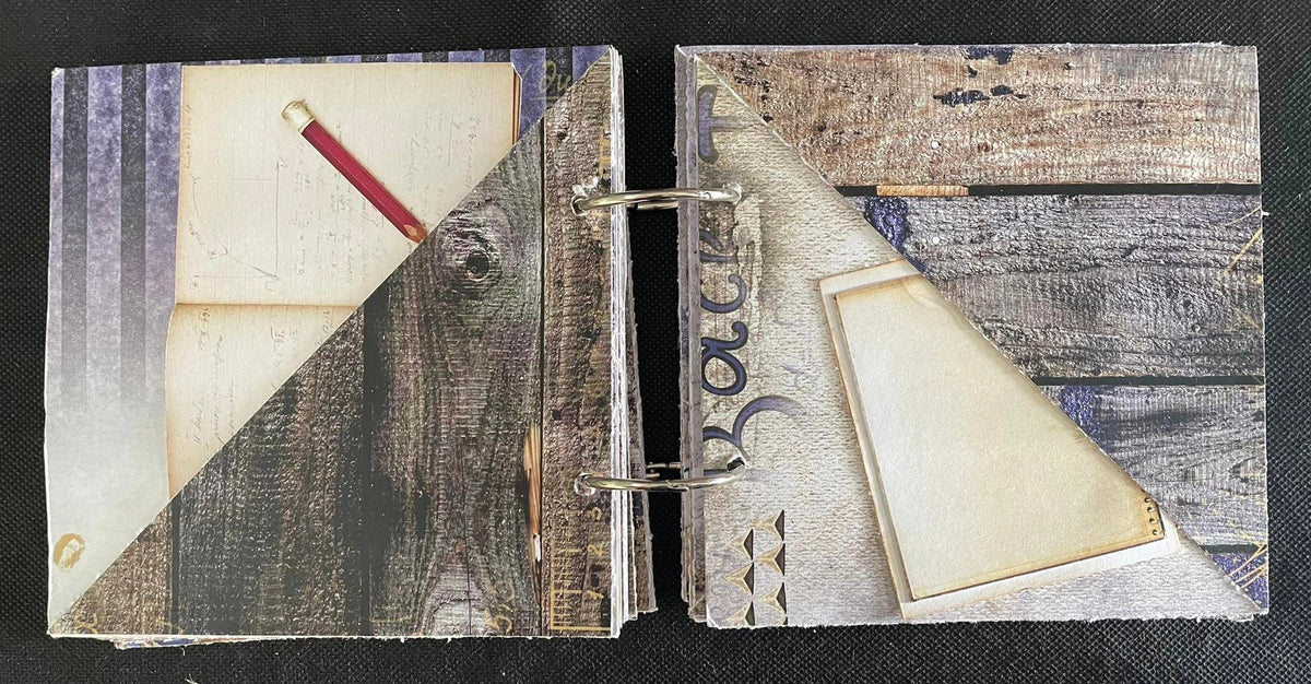 Kit de base mini-album School Yard 3Quarter Designs