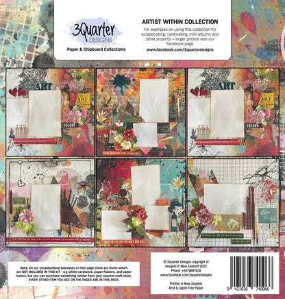 Collection L'artiste en vous de 3Quarter Designs