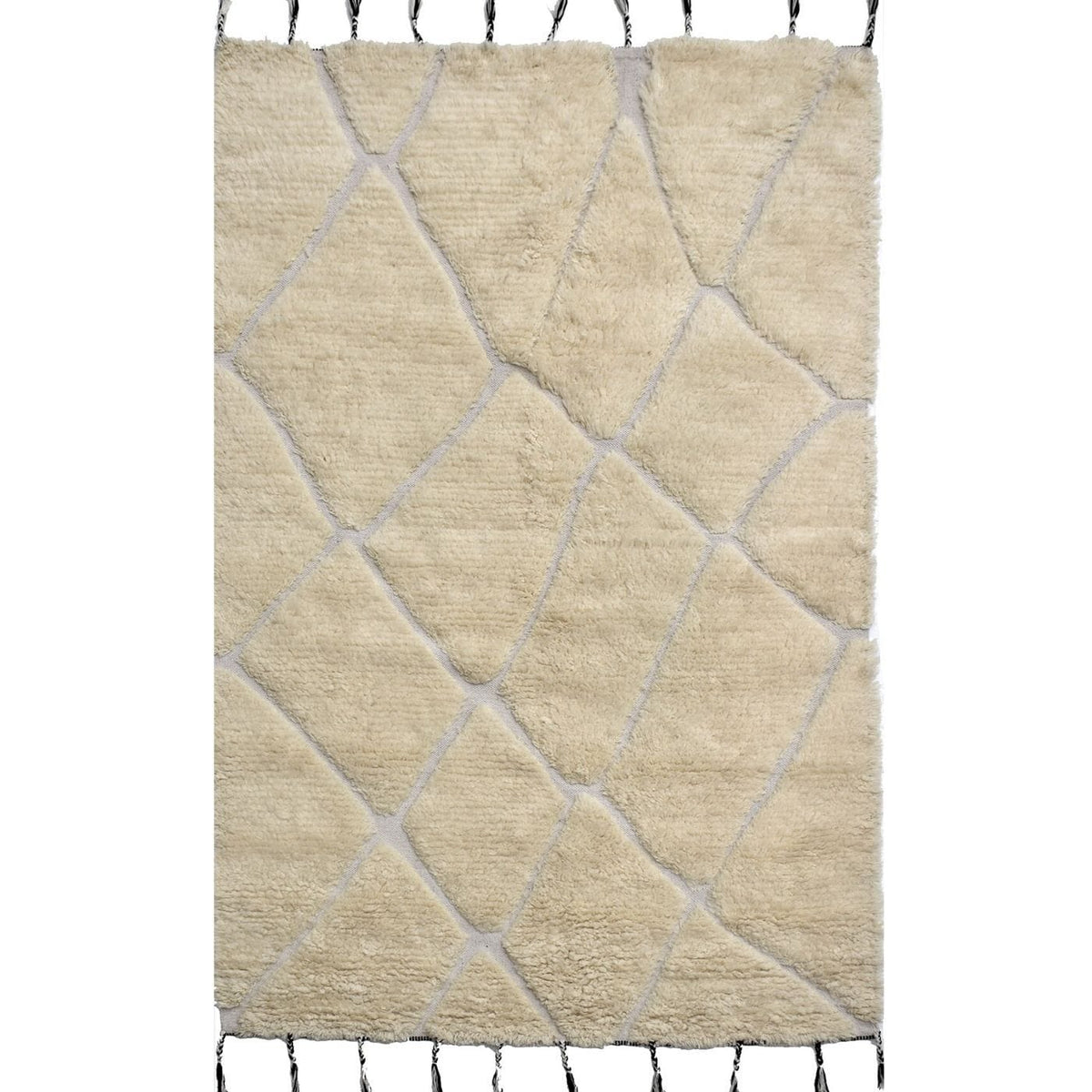 Tapis Klara en laine tissée 6X9