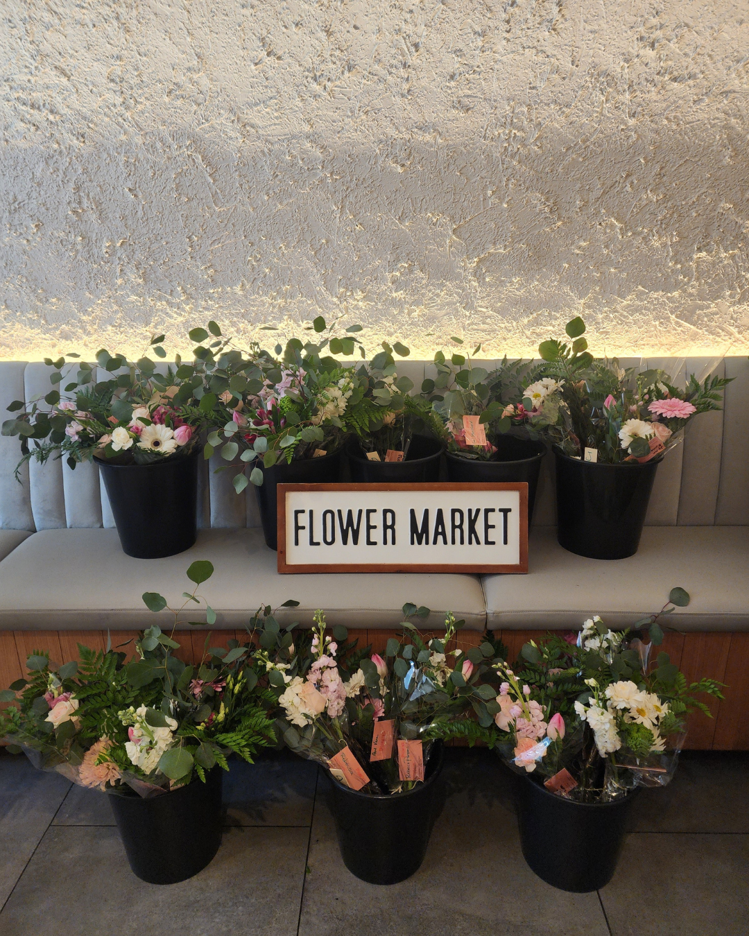 Des fleurs aux bouquets