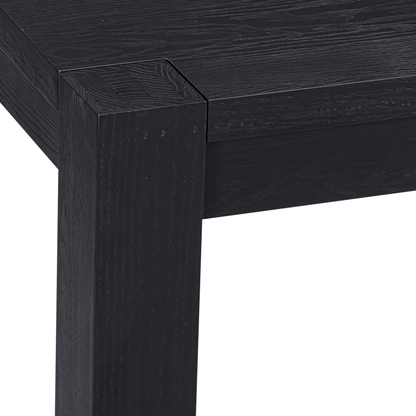 Block Table - Burnt Black