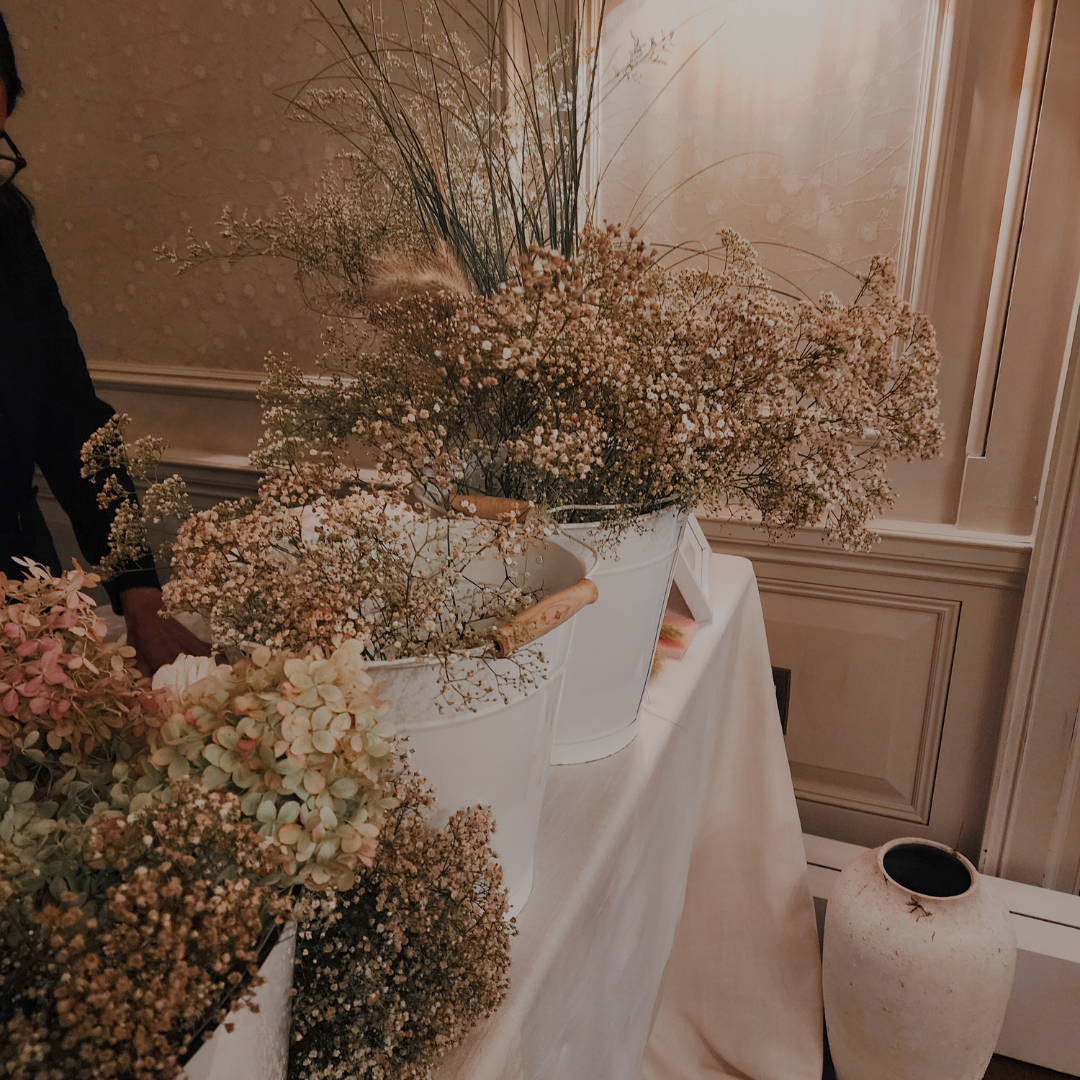 Des fleurs aux bouquets