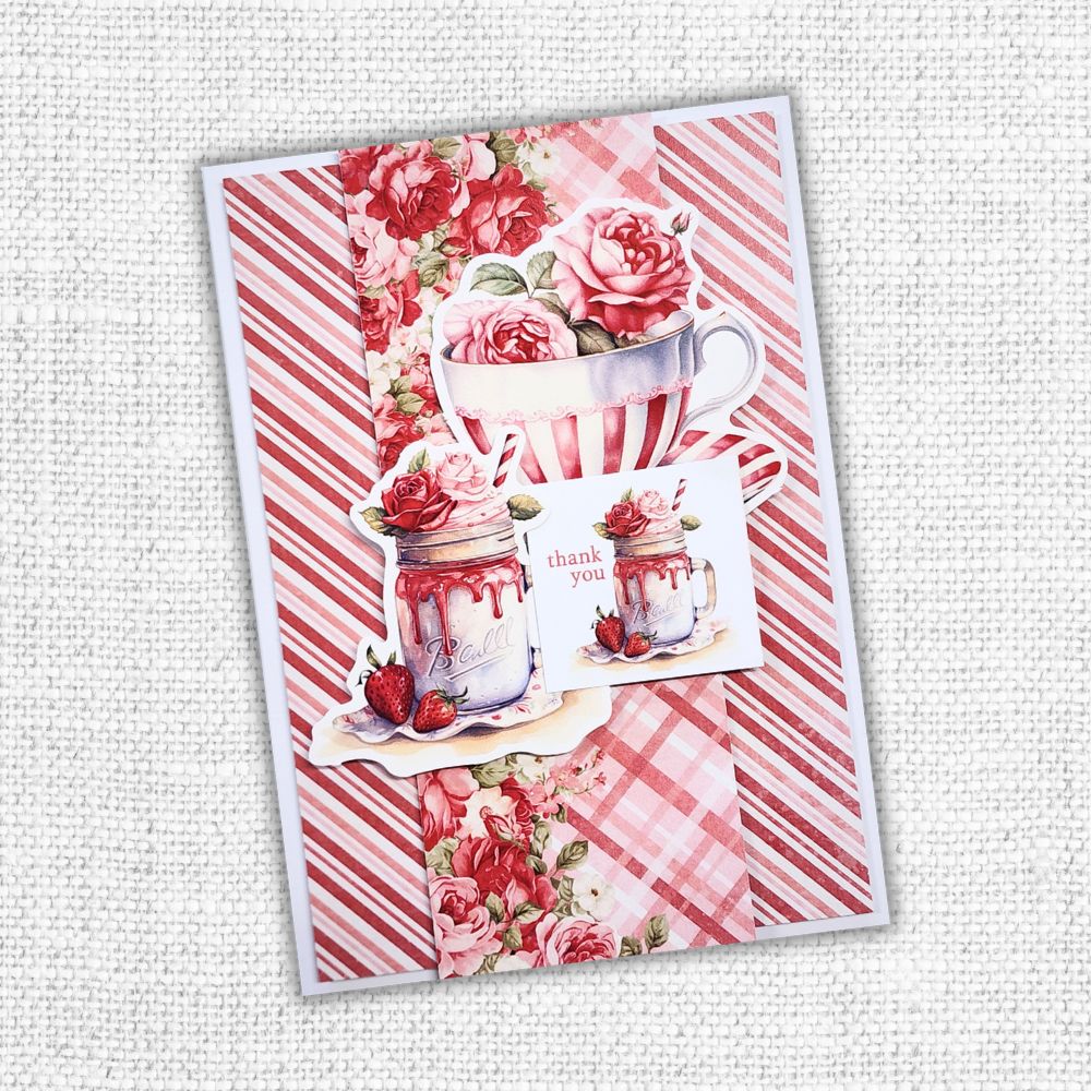 Collection de papiers "Baisers Sucrés" 30x30 cm 31440